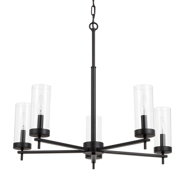 Visual Comfort Studio Zire 3190305EN-112 Chandelier Light - Midnight Black