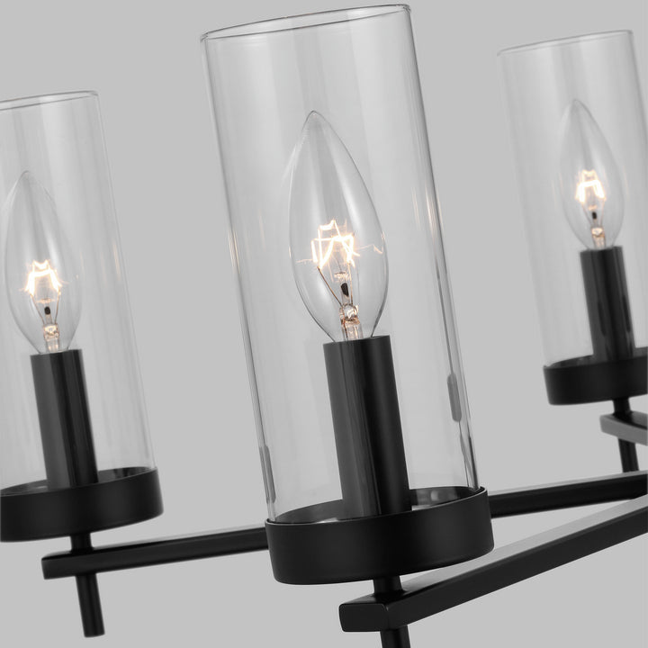 Visual Comfort Studio Zire 3190305EN-112 Chandelier Light - Midnight Black