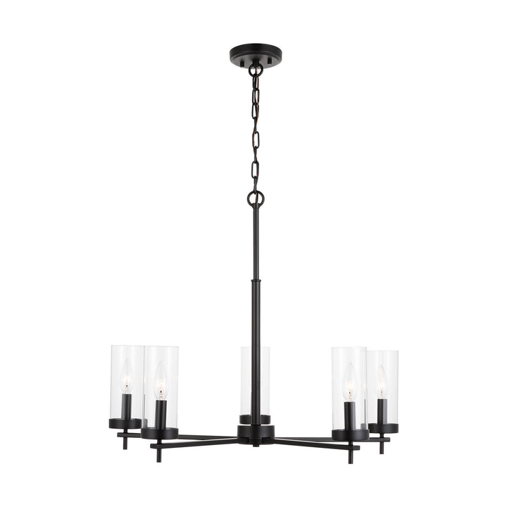 Visual Comfort Studio Zire 3190305EN-112 Chandelier Light - Midnight Black