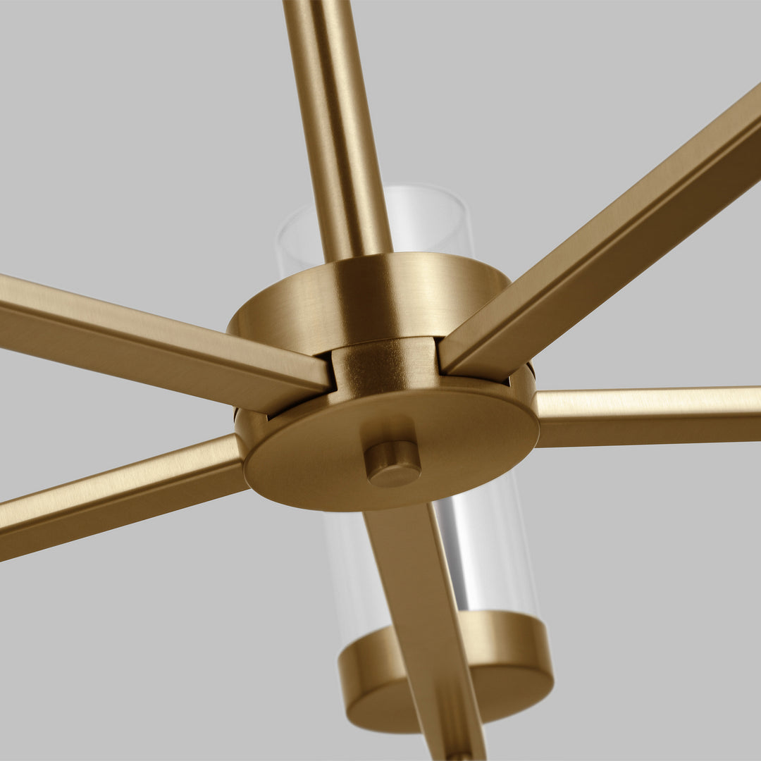 Visual Comfort Studio Zire 3190305EN-848 Chandelier Light - Satin Brass
