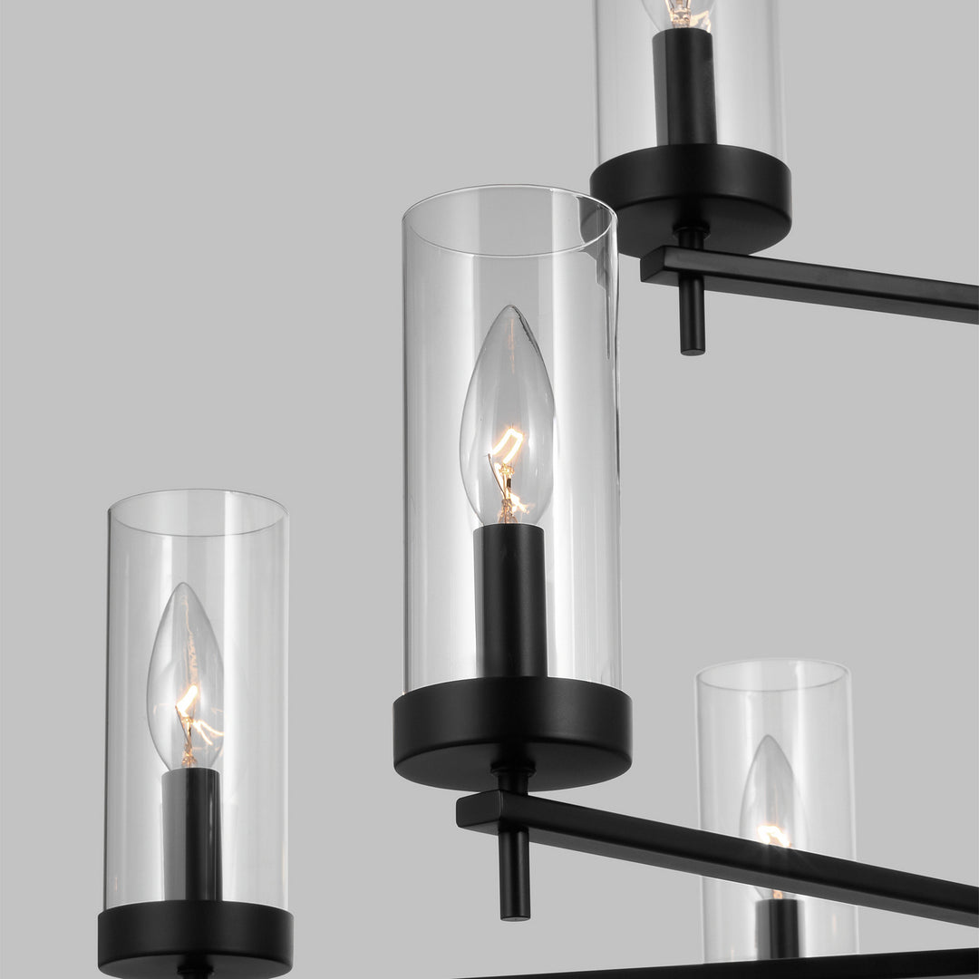 Visual Comfort Studio Zire 3190309-112 Chandelier Light - Midnight Black