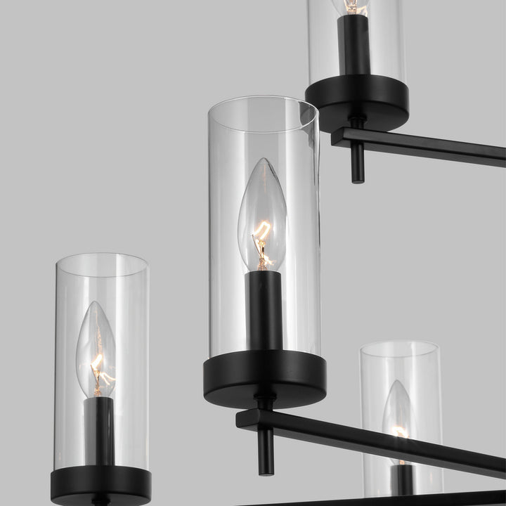 Visual Comfort Studio Zire 3190309-112 Chandelier Light - Midnight Black