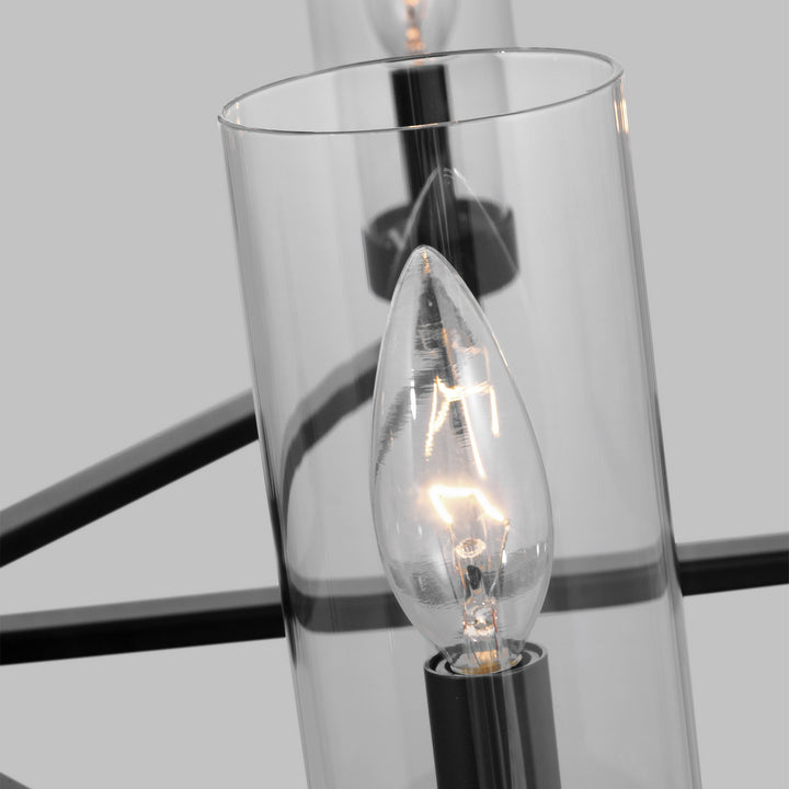 Visual Comfort Studio Zire 3190309-112 Chandelier Light - Midnight Black