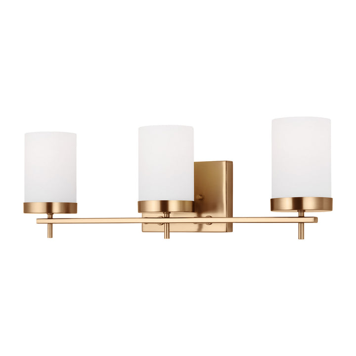 Visual Comfort Studio Zire 4490303-848 Bath Vanity Light 24 in. wide - Satin Brass