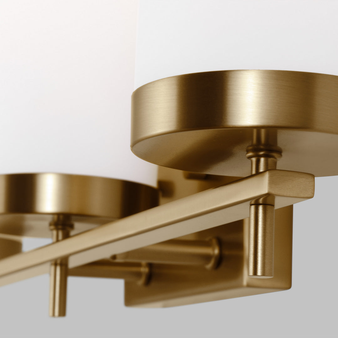 Visual Comfort Studio Zire 4490303-848 Bath Vanity Light 24 in. wide - Satin Brass