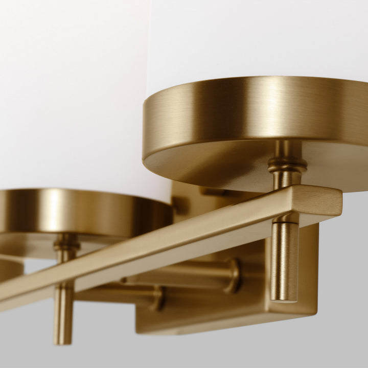 Visual Comfort Studio Zire 4490303-848 Bath Vanity Light 24 in. wide - Satin Brass