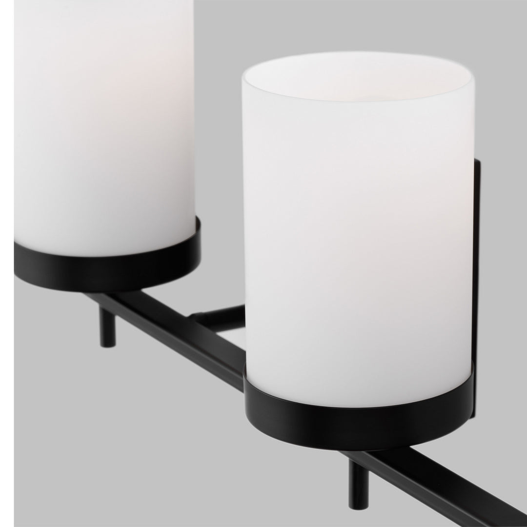 Visual Comfort Studio Zire 4490304-112 Bath Vanity Light 34 in. wide - Midnight Black