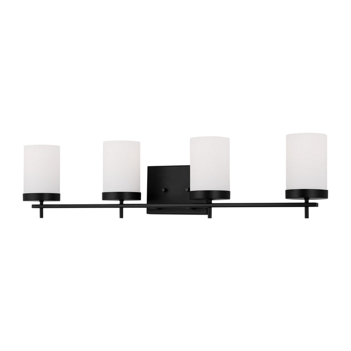 Visual Comfort Studio Zire 4490304EN3-112 Bath Vanity Light 34 in. wide - Midnight Black