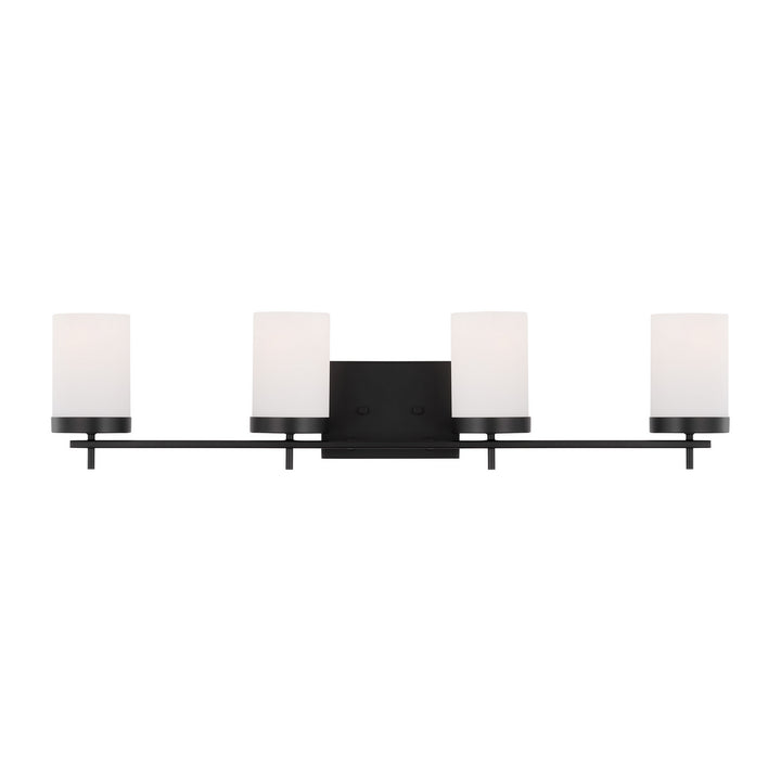 Visual Comfort Studio Zire 4490304EN3-112 Bath Vanity Light 34 in. wide - Midnight Black