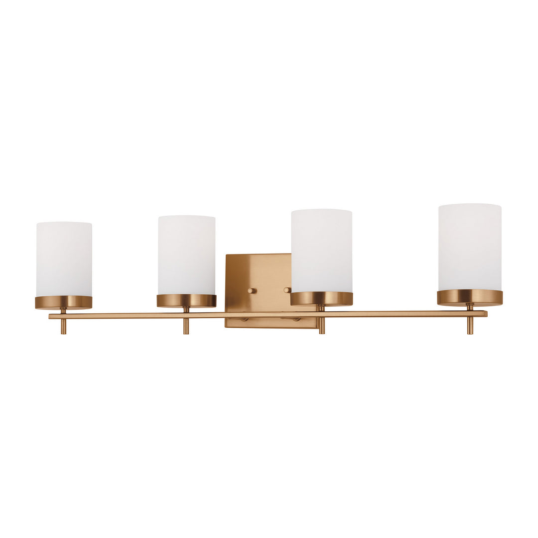 Visual Comfort Studio Zire 4490304EN3-848 Bath Vanity Light 34 in. wide - Satin Brass