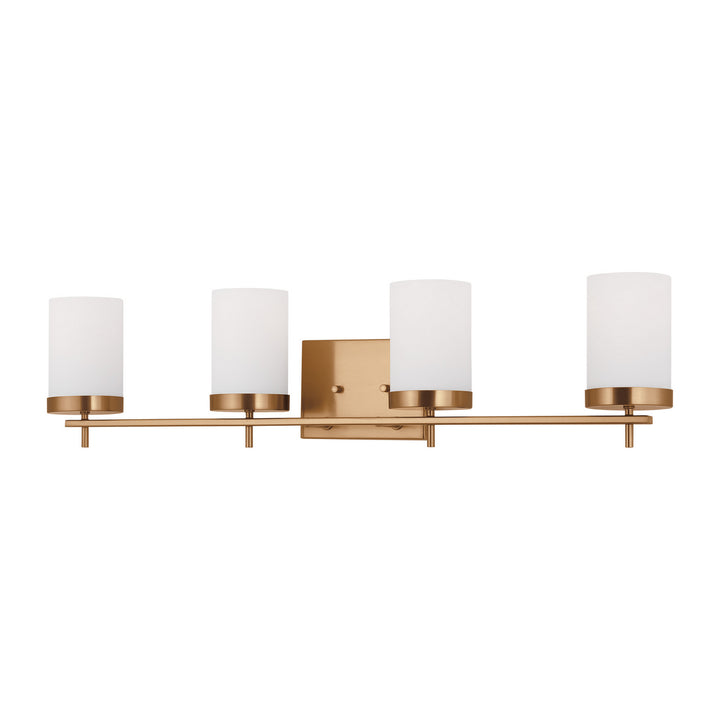Visual Comfort Studio Zire 4490304EN3-848 Bath Vanity Light 34 in. wide - Satin Brass