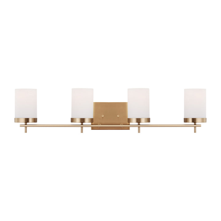 Visual Comfort Studio Zire 4490304EN3-848 Bath Vanity Light 34 in. wide - Satin Brass