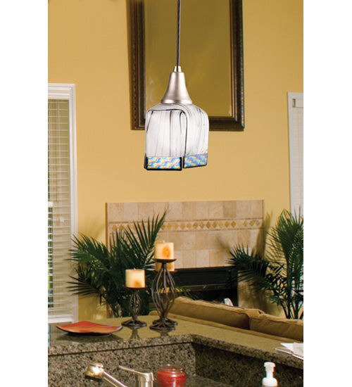 Meyda Tiffany Metro Fusion 12529 Pendant Light - Nickel