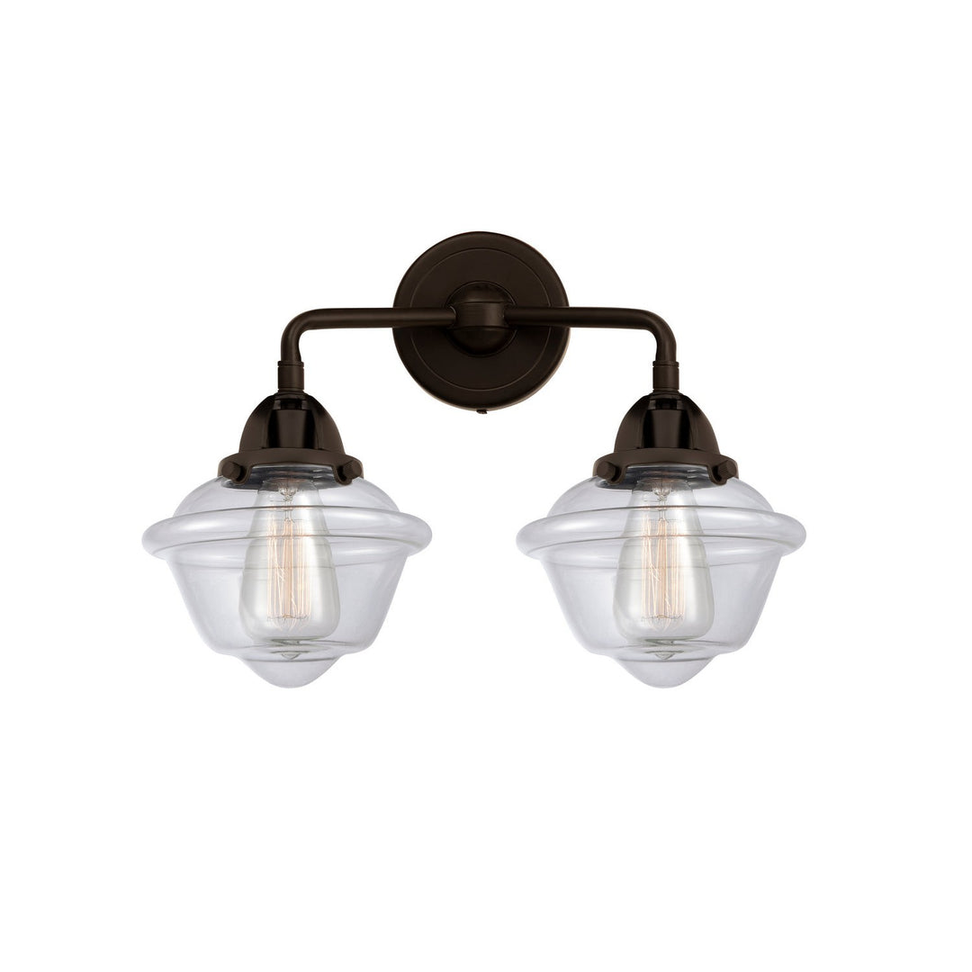 Innovations Nouveau 2 288-2W-OB-G532 Bath Vanity Light 16 in. wide - Oil Rubbed Bronze