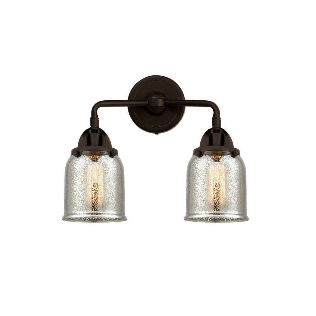 Innovations Nouveau 2 288-2W-OB-G58 Bath Vanity Light 13 in. wide - Oil Rubbed Bronze