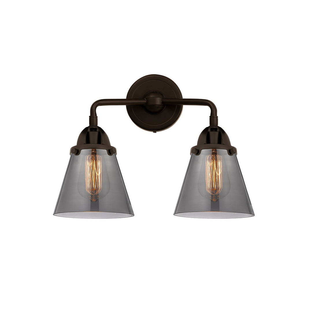 Innovations Nouveau 2 288-2W-OB-G63 Bath Vanity Light 15 in. wide - Oil Rubbed Bronze