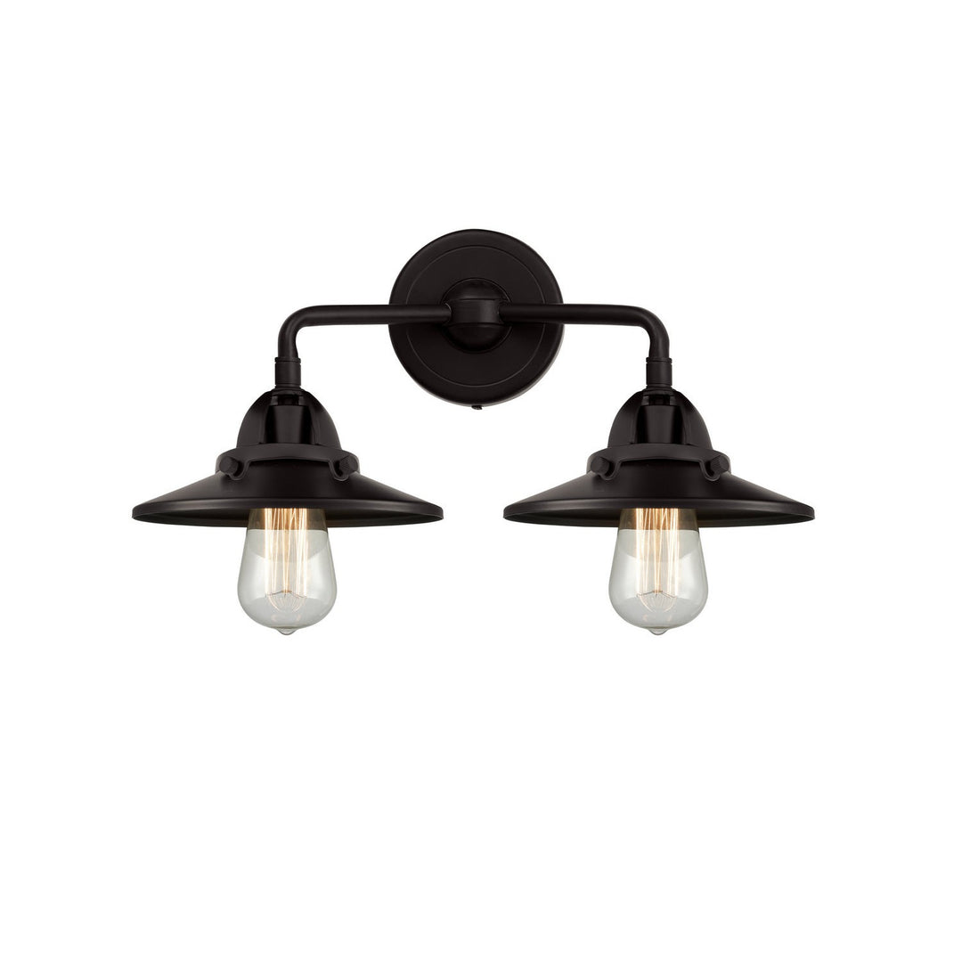 Innovations Nouveau 2 288-2W-OB-M5-OB-LED Bath Vanity Light 16 in. wide - Oil Rubbed Bronze