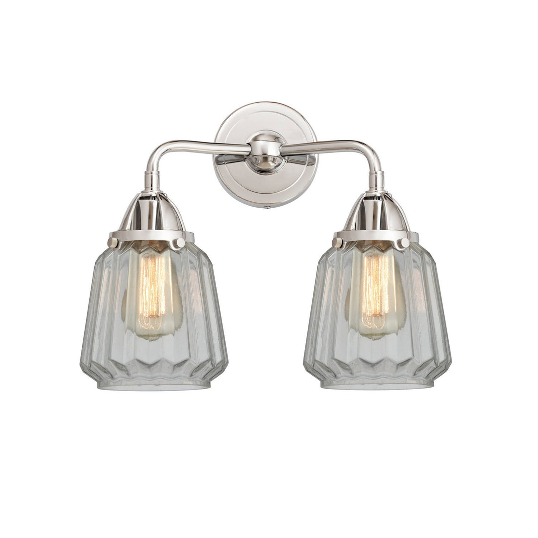 Innovations Nouveau 2 288-2W-PC-G142-LED Bath Vanity Light 14 in. wide - Polished Chrome