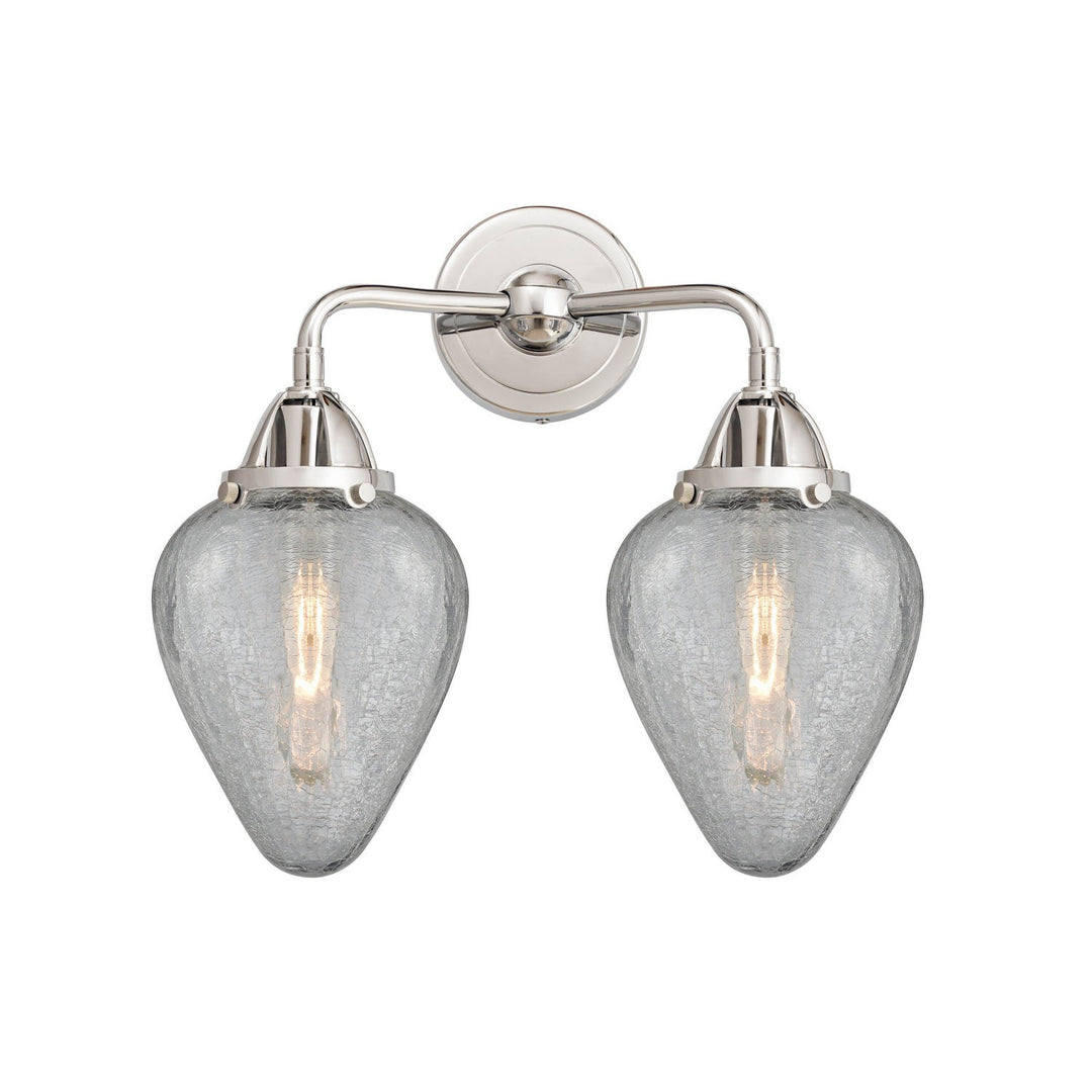 Innovations Nouveau 2 288-2W-PC-G165 Bath Vanity Light 15 in. wide - Polished Chrome