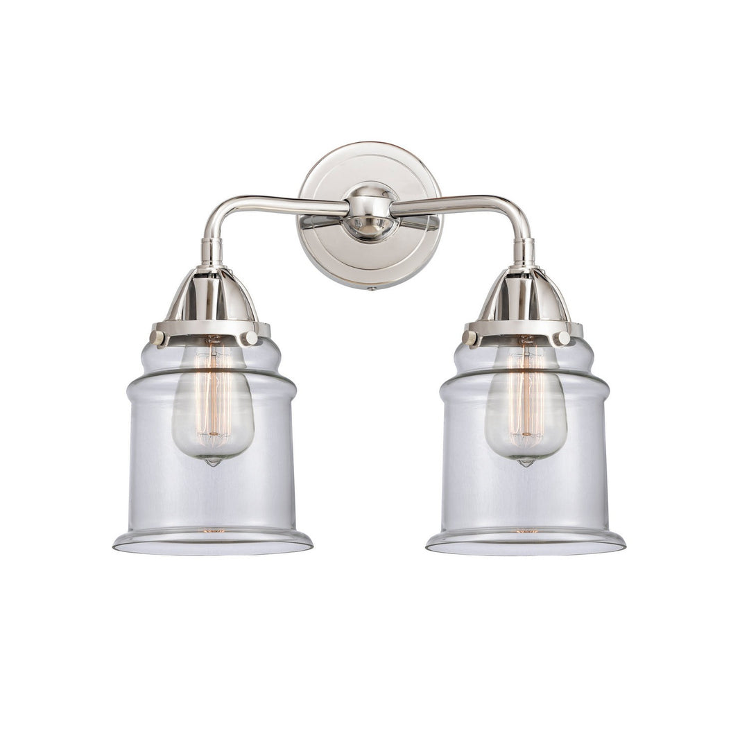 Innovations Nouveau 2 288-2W-PC-G182 Bath Vanity Light 14 in. wide - Polished Chrome