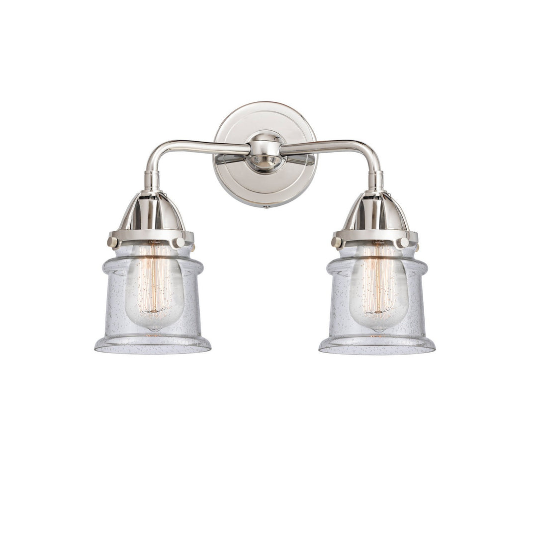 Innovations Nouveau 2 288-2W-PC-G184S Bath Vanity Light 14 in. wide - Polished Chrome