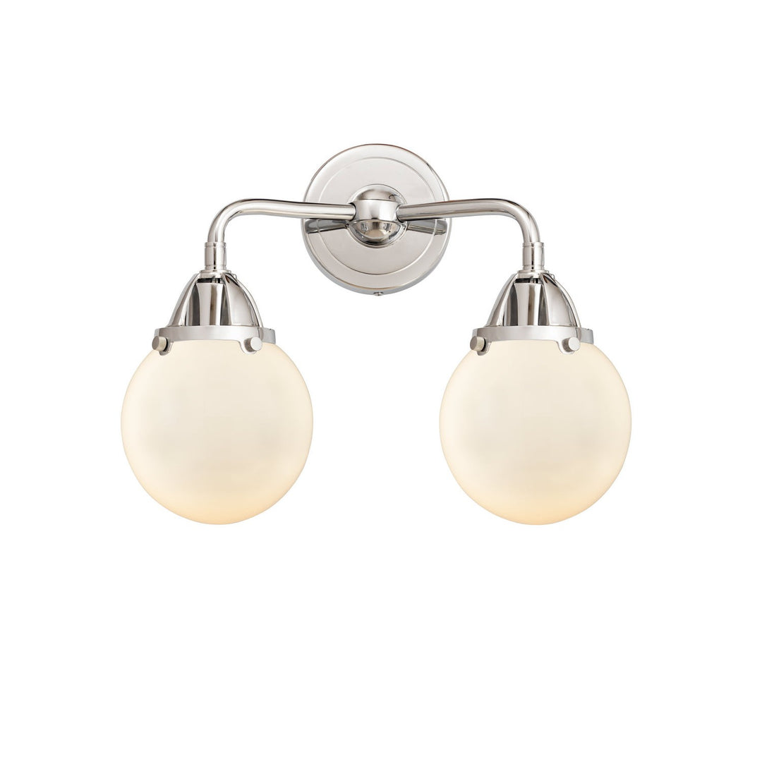 Innovations Nouveau 2 288-2W-PC-G201-6-LED Bath Vanity Light 14 in. wide - Polished Chrome