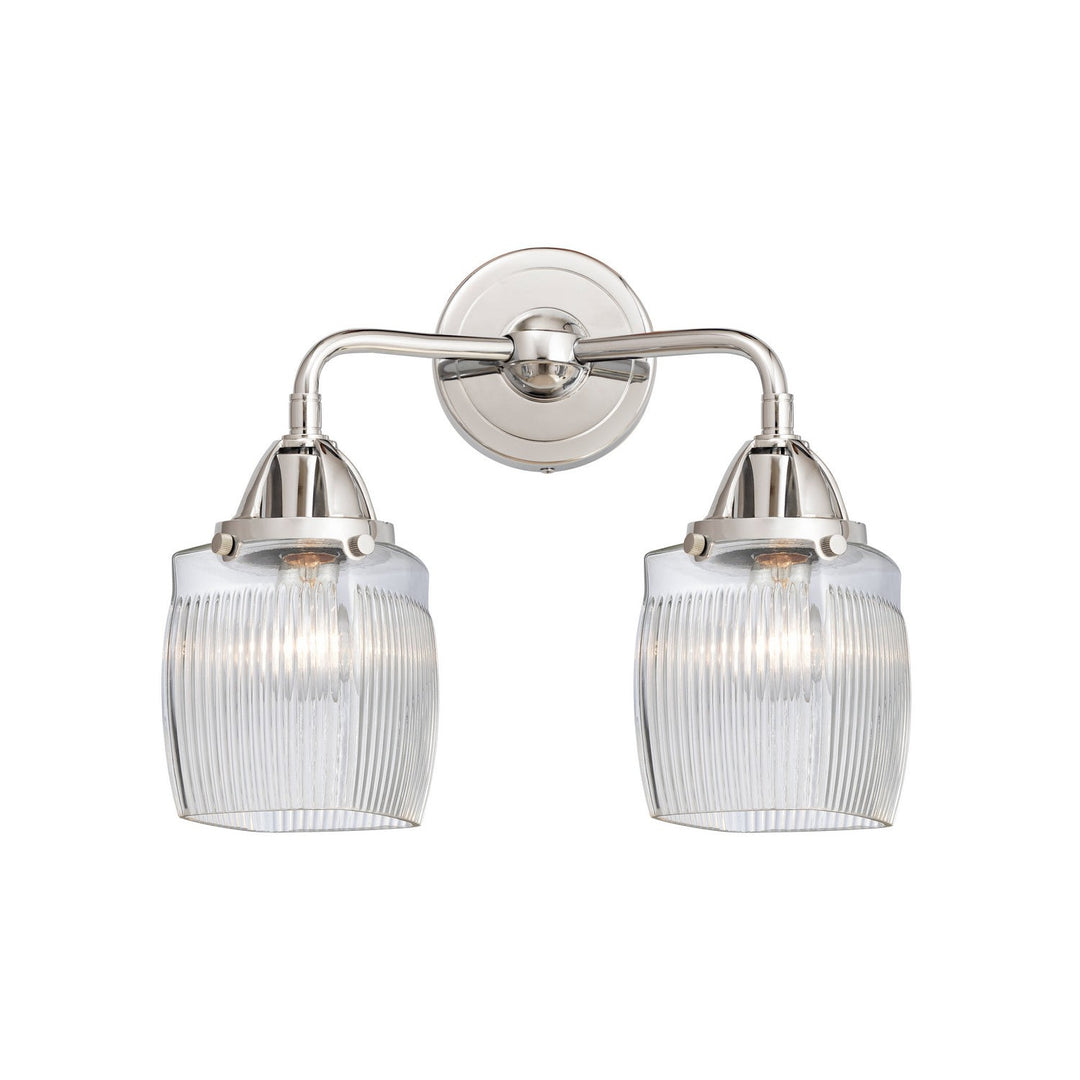 Innovations Nouveau 2 288-2W-PC-G302 Bath Vanity Light 14 in. wide - Polished Chrome