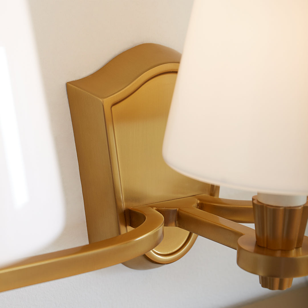 Visual Comfort Studio Paisley AV1003BBS Bath Vanity Light 24 in. wide - Burnished Brass