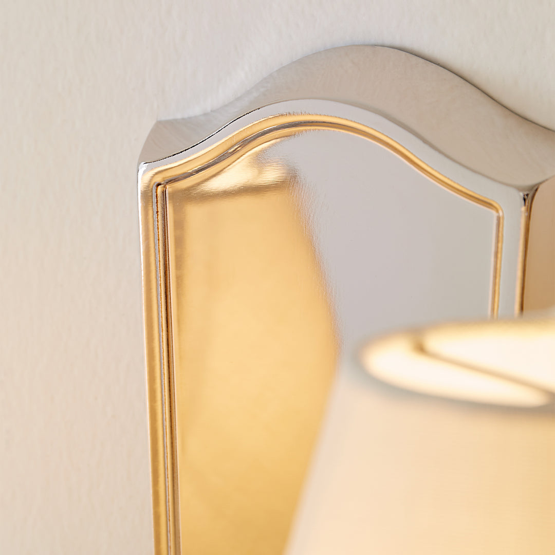 Visual Comfort Studio Paisley AW1112PN Wall Light - Polished Nickel