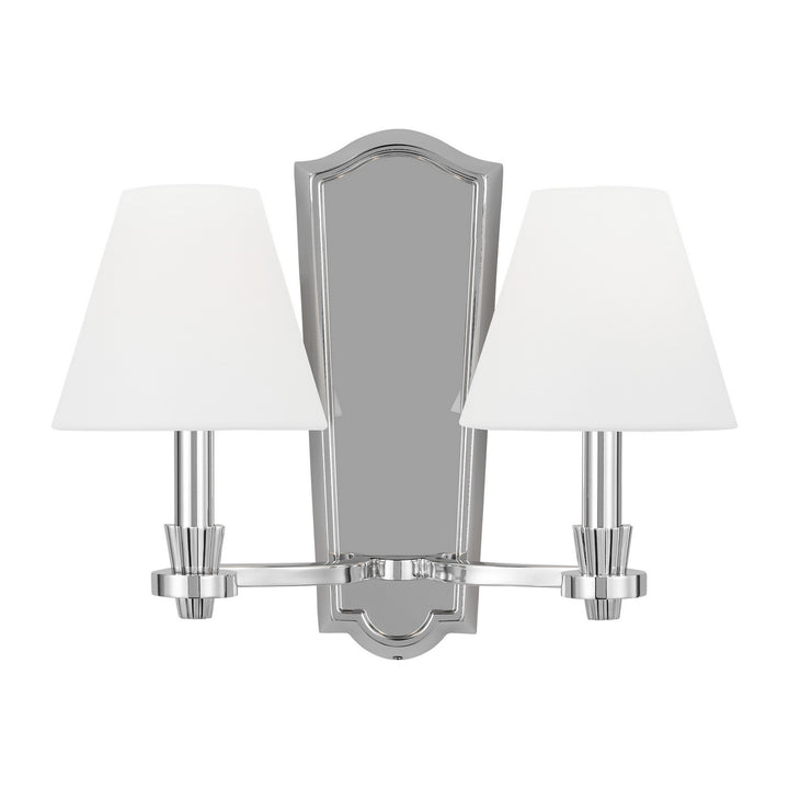 Visual Comfort Studio Paisley AW1112PN Wall Light - Polished Nickel
