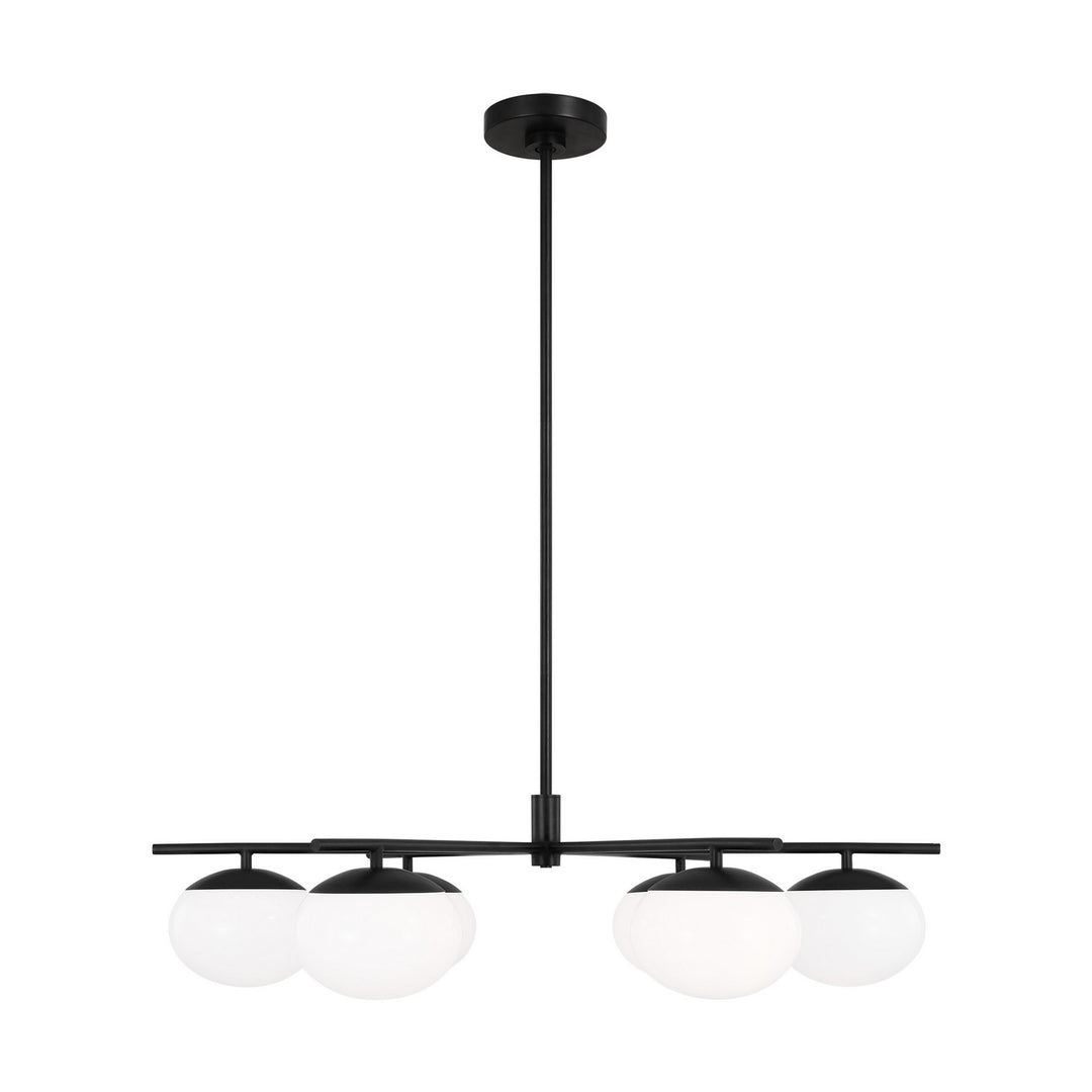 Visual Comfort Studio Lune EC1246AI Chandelier Light - Aged Iron
