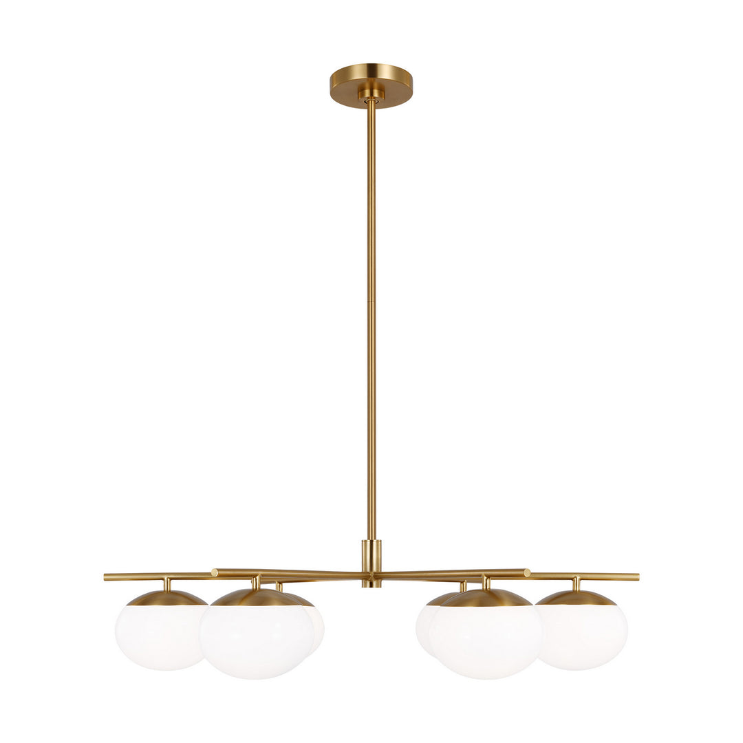 Visual Comfort Studio Lune EC1246BBS Chandelier Light - Burnished Brass