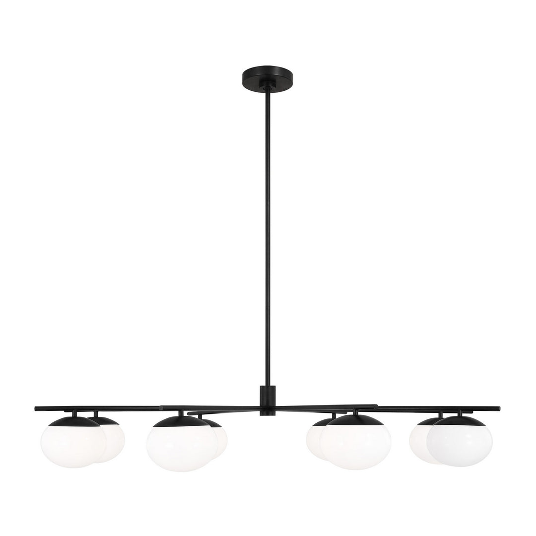 Visual Comfort Studio Lune EC1258AI Chandelier Light - Aged Iron