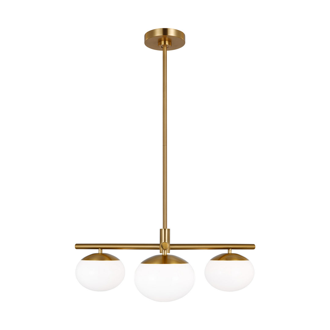 Visual Comfort Studio Lune EF1063BBS Pendant Light - Burnished Brass