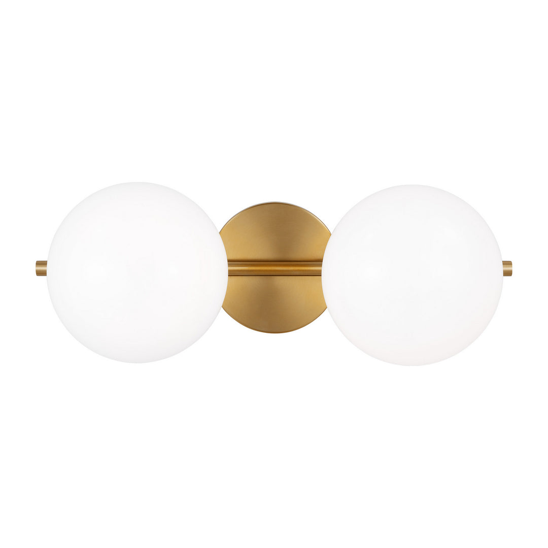 Visual Comfort Studio Lune EV1012BBS Bath Vanity Light 18 in. wide - Burnished Brass