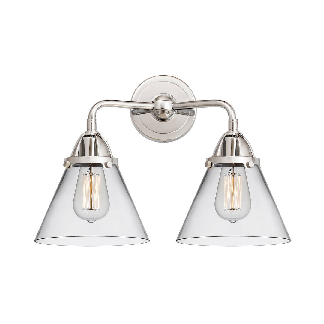 Innovations Nouveau 2 288-2W-PC-G42 Bath Vanity Light 16 in. wide - Polished Chrome