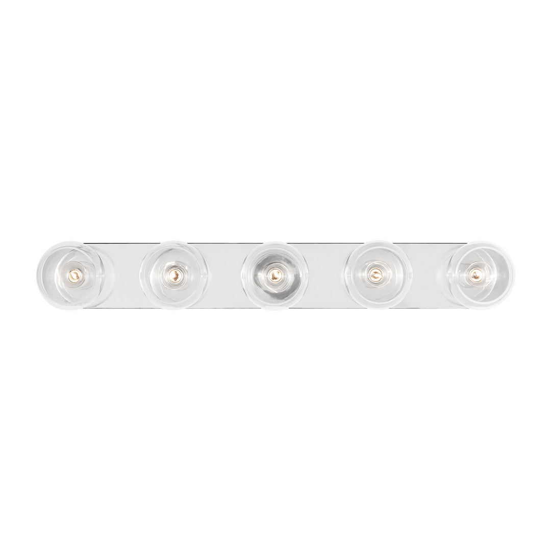 Visual Comfort Studio Monroe KSV1035PNGW Bath Vanity Light 36 in. wide - Polished Nickel