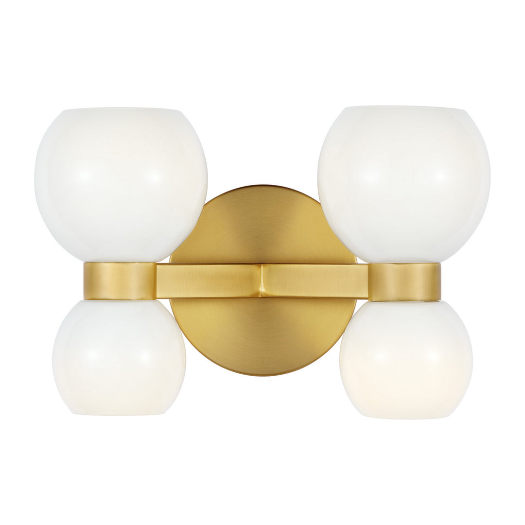 Visual Comfort Studio Londyn KSW1034BBSMG Bath Vanity Light 13 in. wide - Burnished Brass