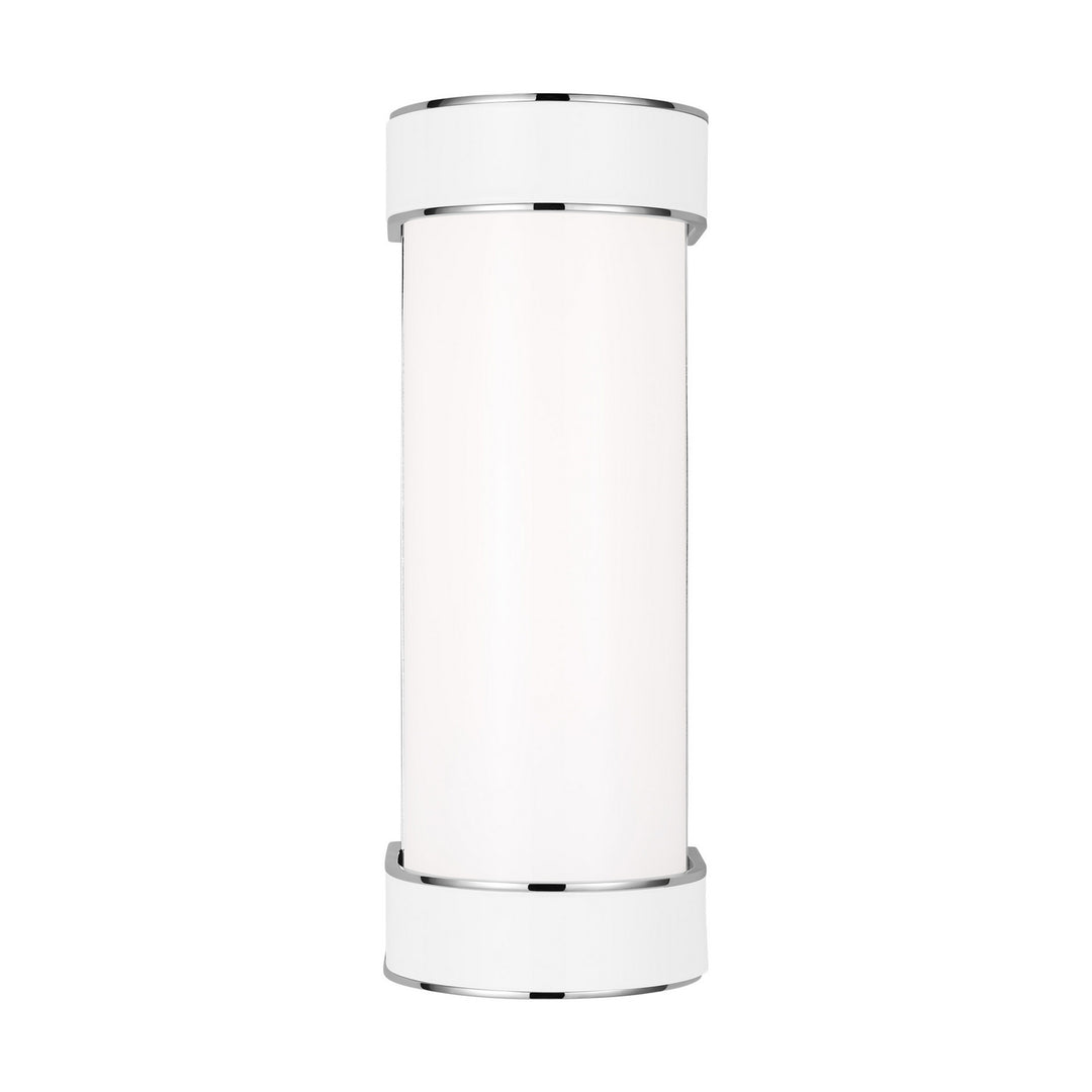 Visual Comfort Studio Monroe KSW1051PNGW Bath Vanity Light 5 in. wide - Polished Nickel