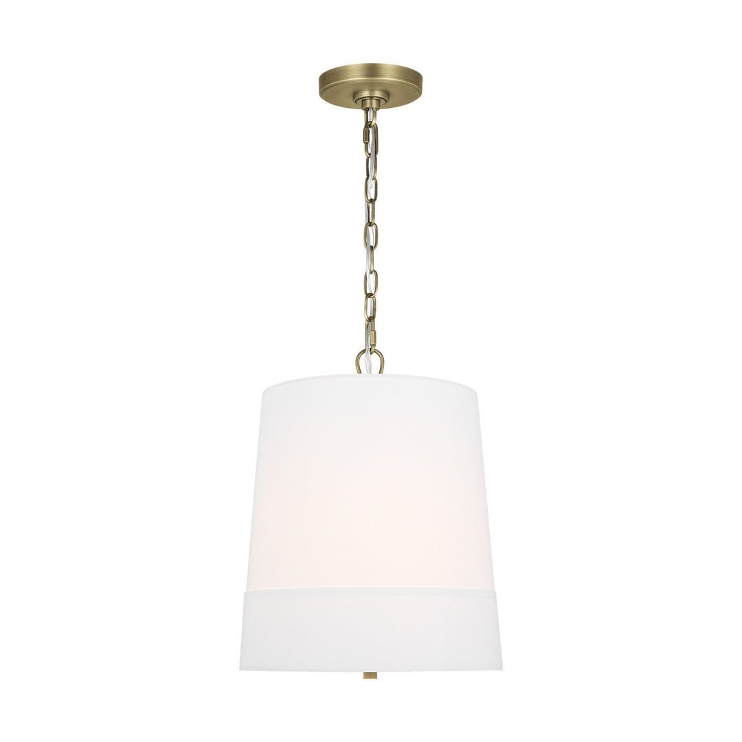 Visual Comfort Studio Ivie LP1081TWBWLW Pendant Light - Time Worn Brass