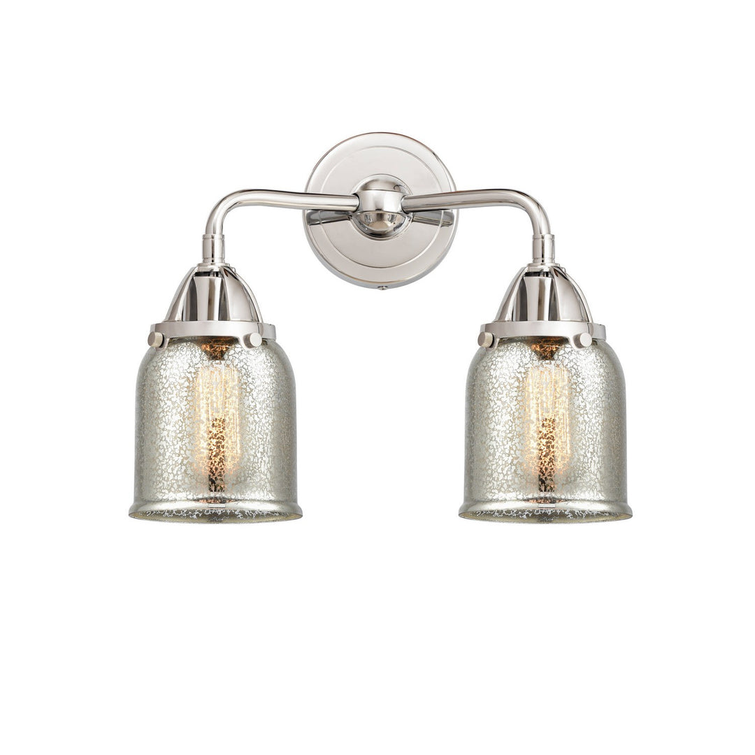 Innovations Nouveau 2 288-2W-PC-G58-LED Bath Vanity Light 13 in. wide - Polished Chrome