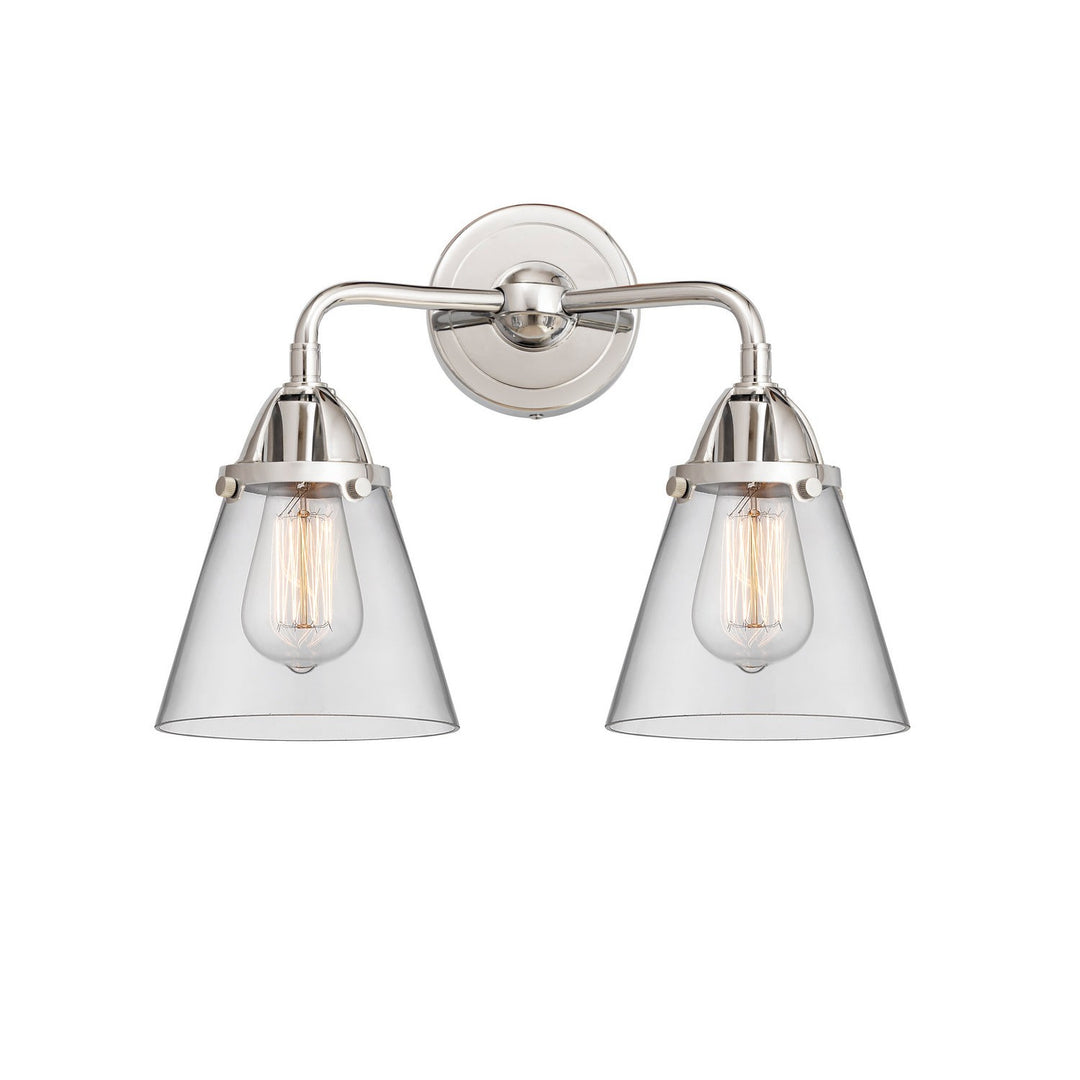 Innovations Nouveau 2 288-2W-PC-G62 Bath Vanity Light 15 in. wide - Polished Chrome