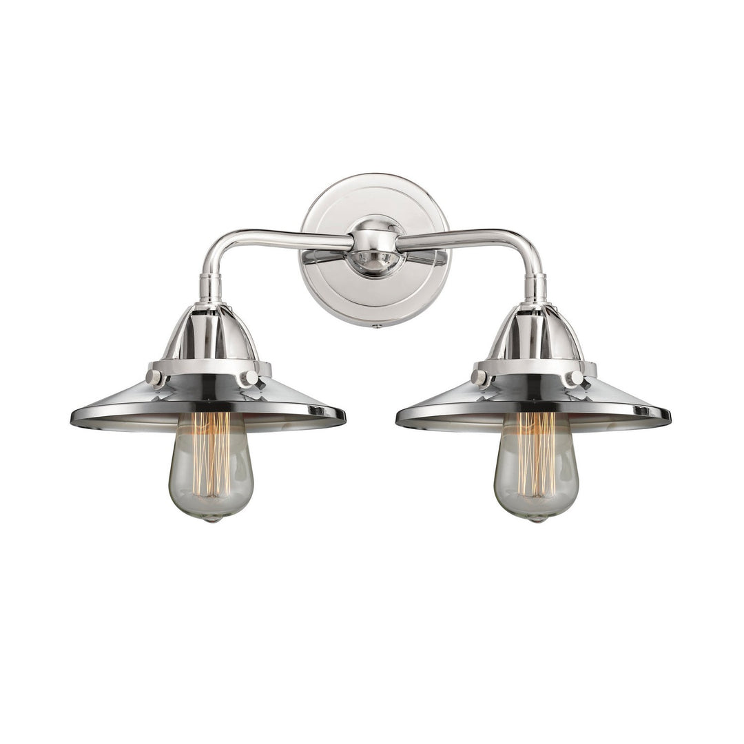 Innovations Nouveau 2 288-2W-PC-M7-PC Bath Vanity Light 16 in. wide - Polished Chrome