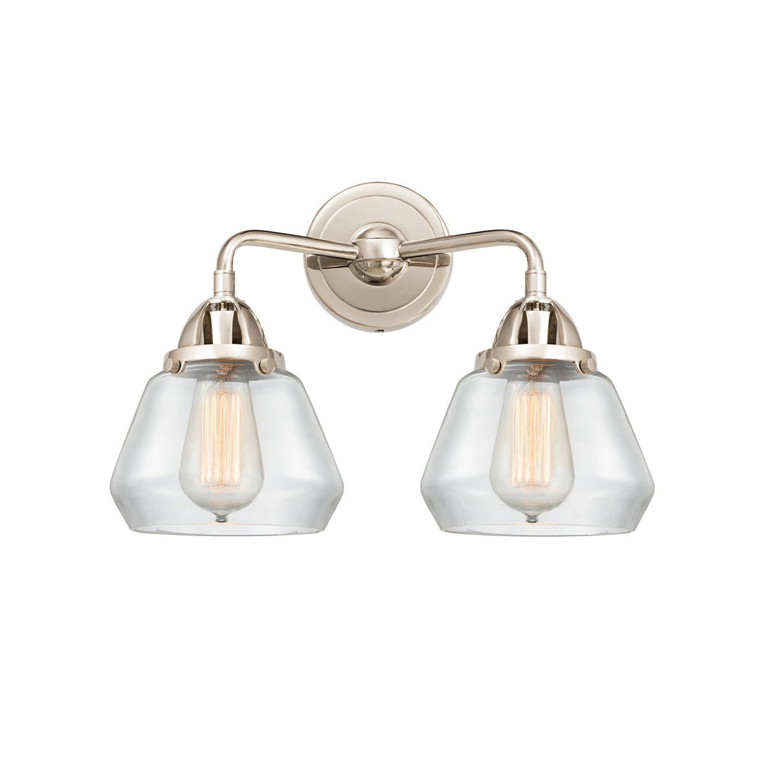 Innovations Nouveau 2 288-2W-PN-G172 Bath Vanity Light 15 in. wide - Polished Nickel
