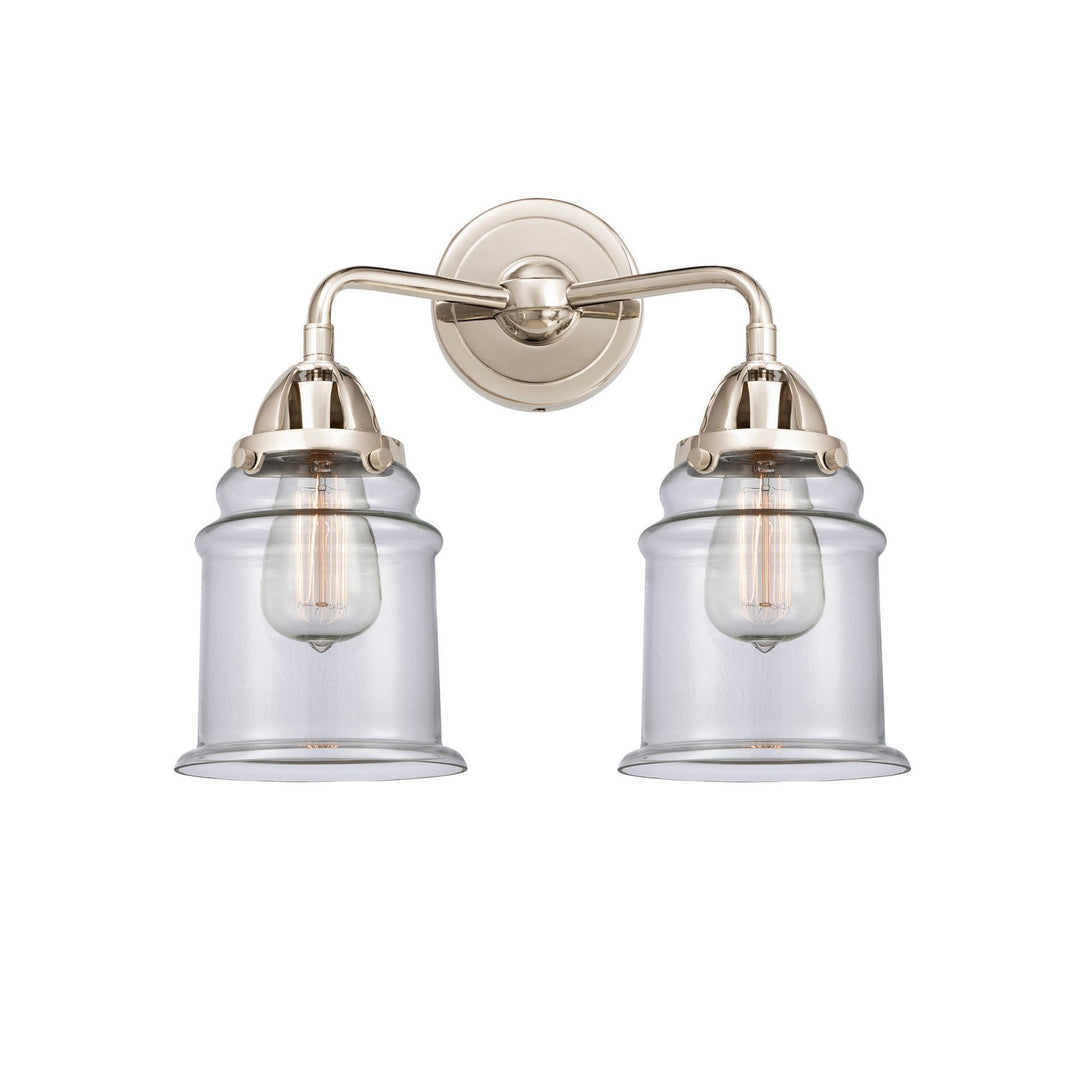 Innovations Nouveau 2 288-2W-PN-G182-LED Bath Vanity Light 14 in. wide - Polished Nickel