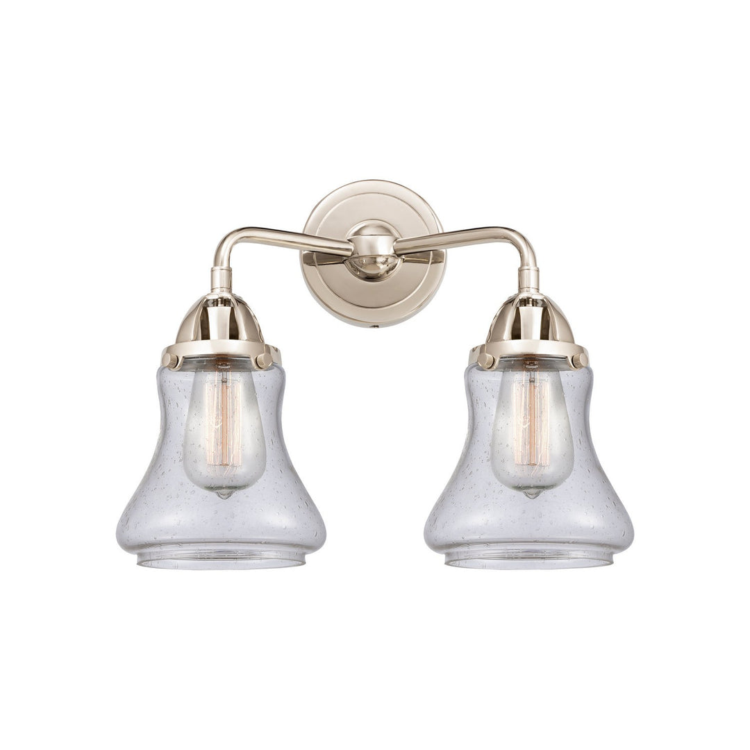 Innovations Nouveau 2 288-2W-PN-G194-LED Bath Vanity Light 14 in. wide - Polished Nickel
