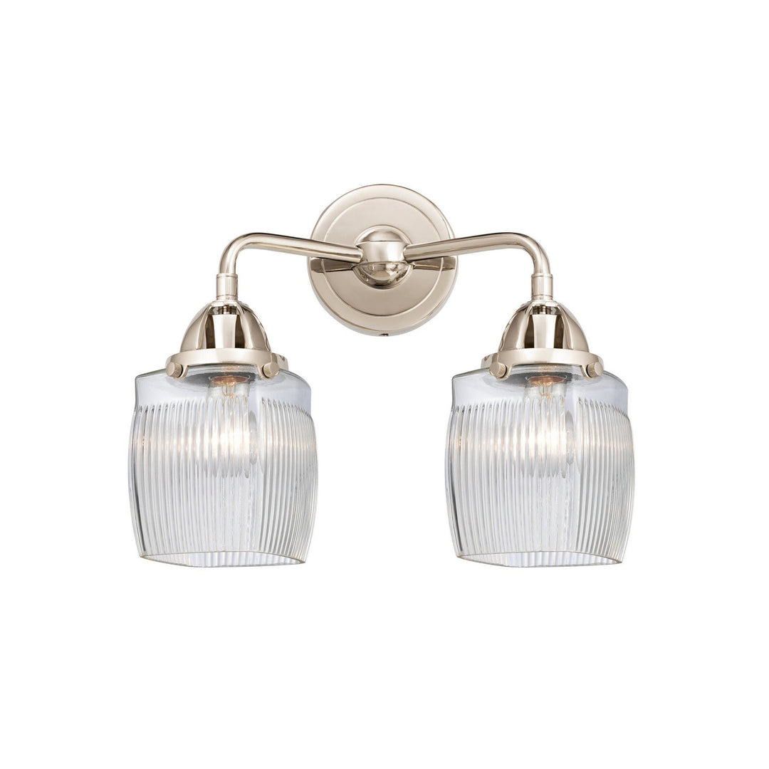 Innovations Nouveau 2 288-2W-PN-G302-LED Bath Vanity Light 14 in. wide - Polished Nickel