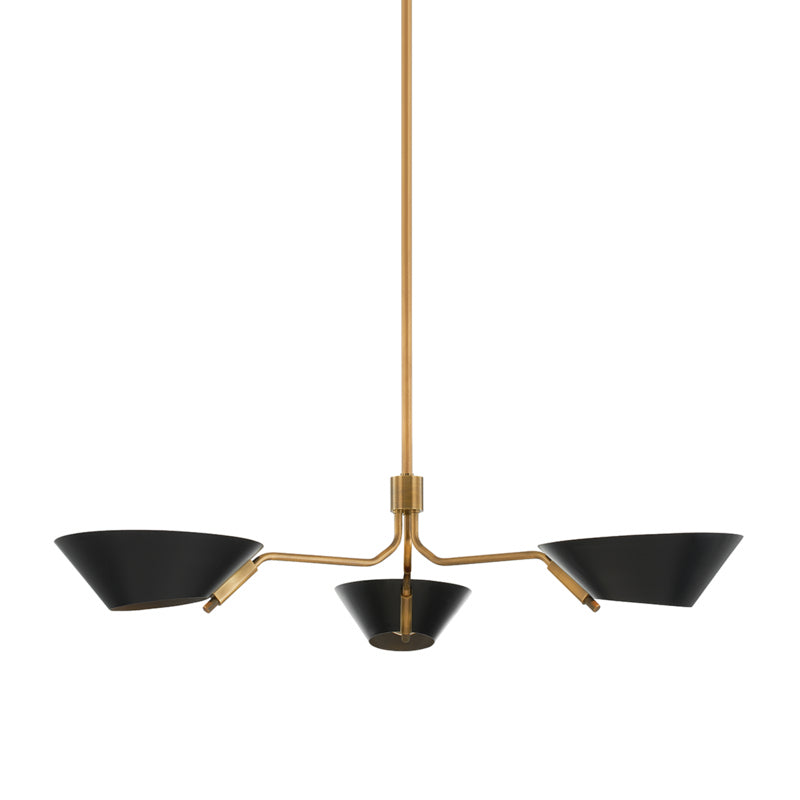 Troy Sacramento F8143-PBR/SBK Chandelier Light -