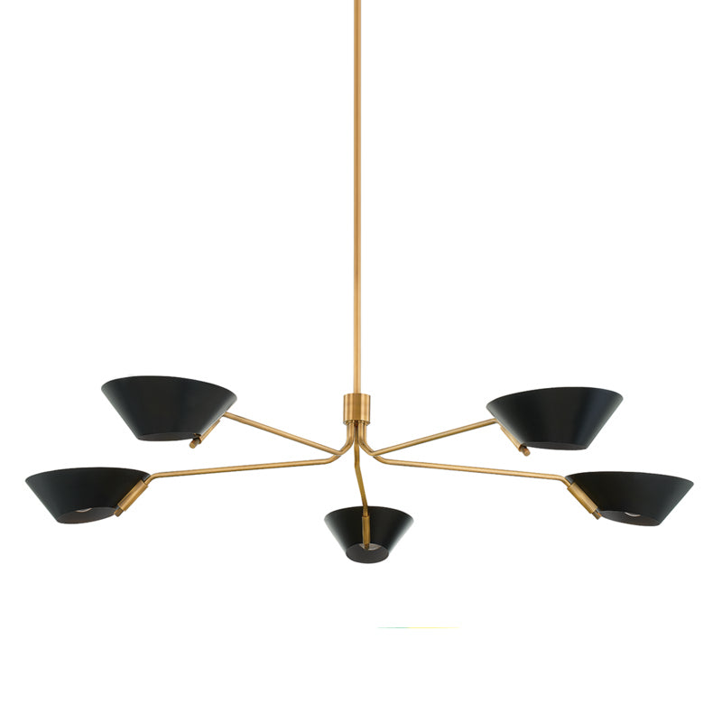 Troy Sacramento F8163-PBR/SBK Chandelier Light -