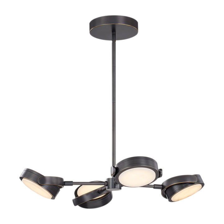 Alora blanco PD325428UBAR Pendant Light - Urban Bronze/Alabaster